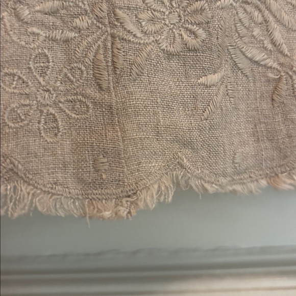 Sundance Teresa Lace Linen Jacket In Flax Women's  S - Picture 5 of 13